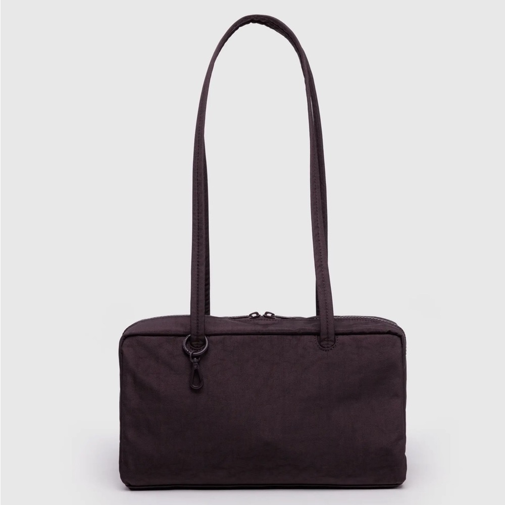 Baggu Bowler Bag in Chocolate Plum